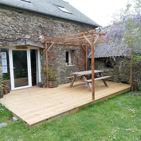 Le Jardin Enchanteur, Chaleureuse Maison D'Hotes Eco-Responsable, Calme Et Accueillante Lopérec Exterior foto