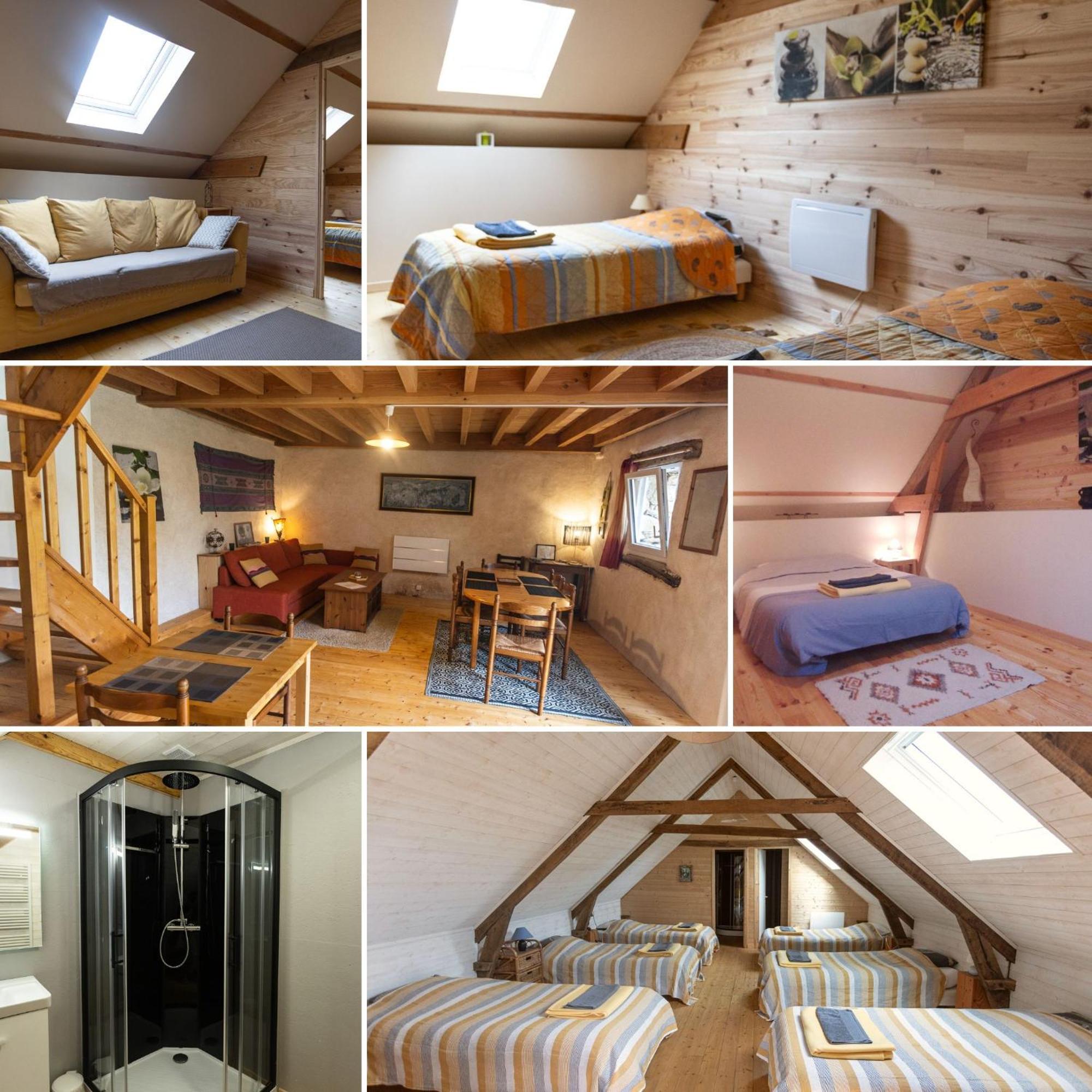 Le Jardin Enchanteur, Chaleureuse Maison D'Hotes Eco-Responsable, Calme Et Accueillante Lopérec Exterior foto